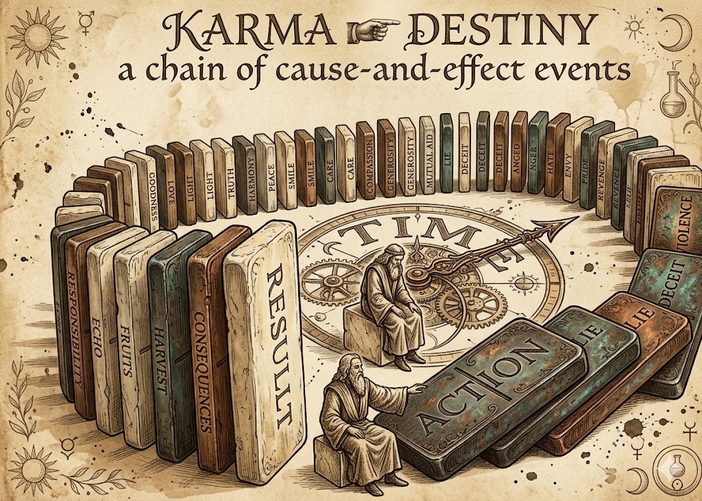 karma like domino